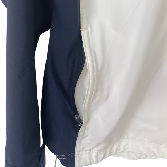 Cutter & Buck Pull Over 1/4 Zip Mens Medium White Golf Baseball Water Resistant - Picture 5 of 13